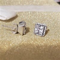 Orecchini Pandora Donna Pandora Timeless in Argento 290591CZ - 290591CZ